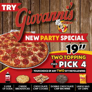19 inch Pick 4 Special