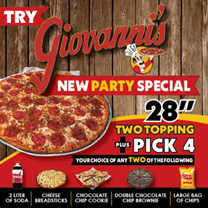 28 inch Pick 4 Special